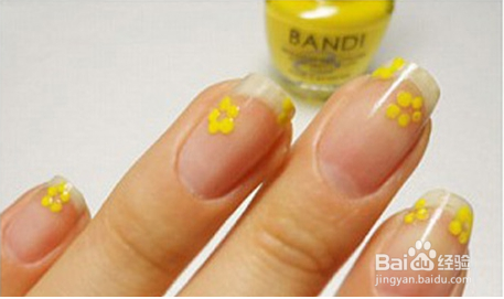 小雏菊美甲教程