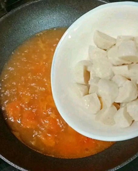 番茄鱼丸豆腐汤