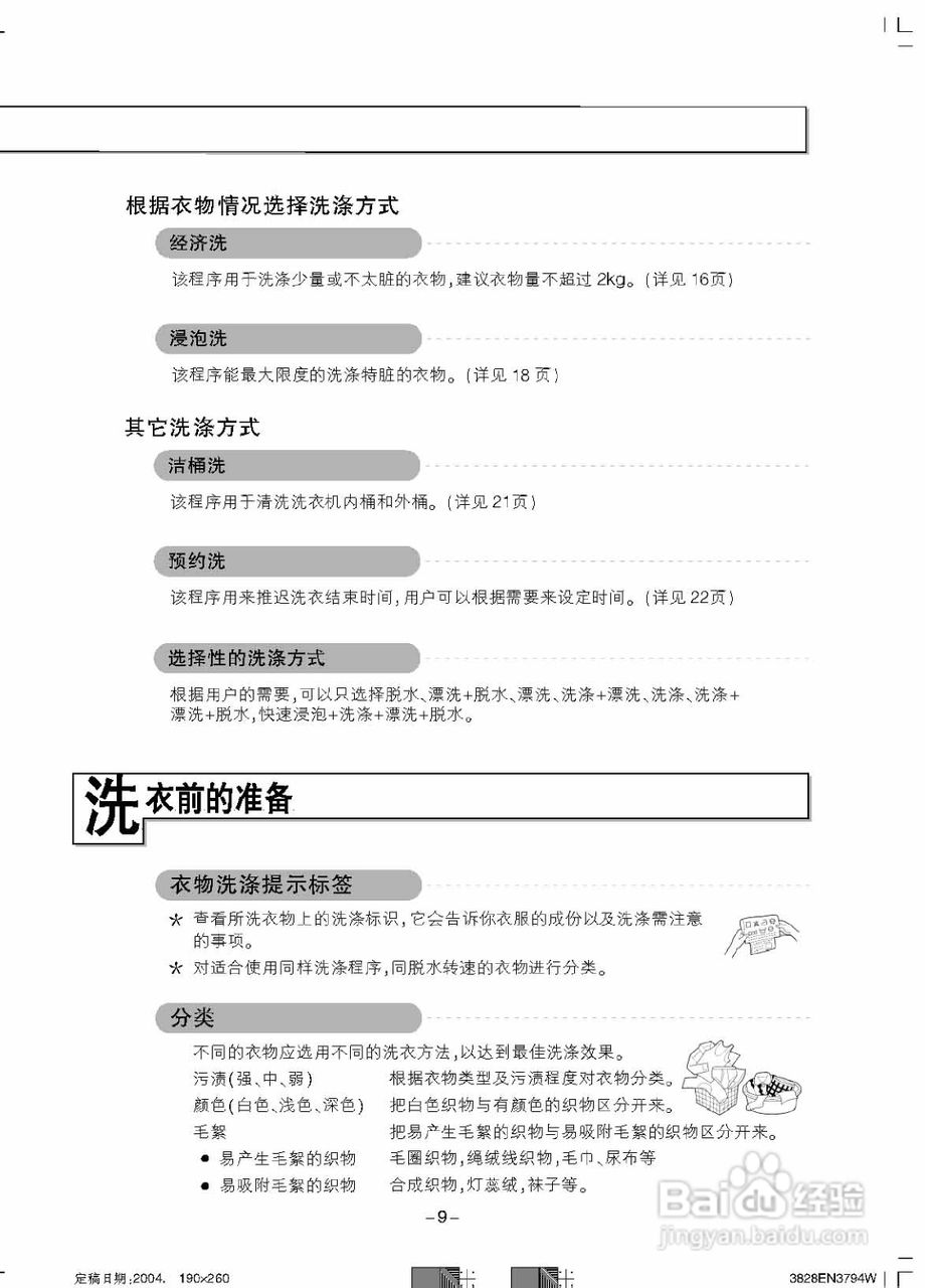 LG XQB70-26SA洗衣机使用说明书:[1]