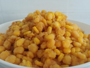 蛋黄玉米粒的做法