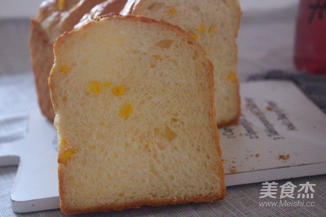 玉米吐司的做法