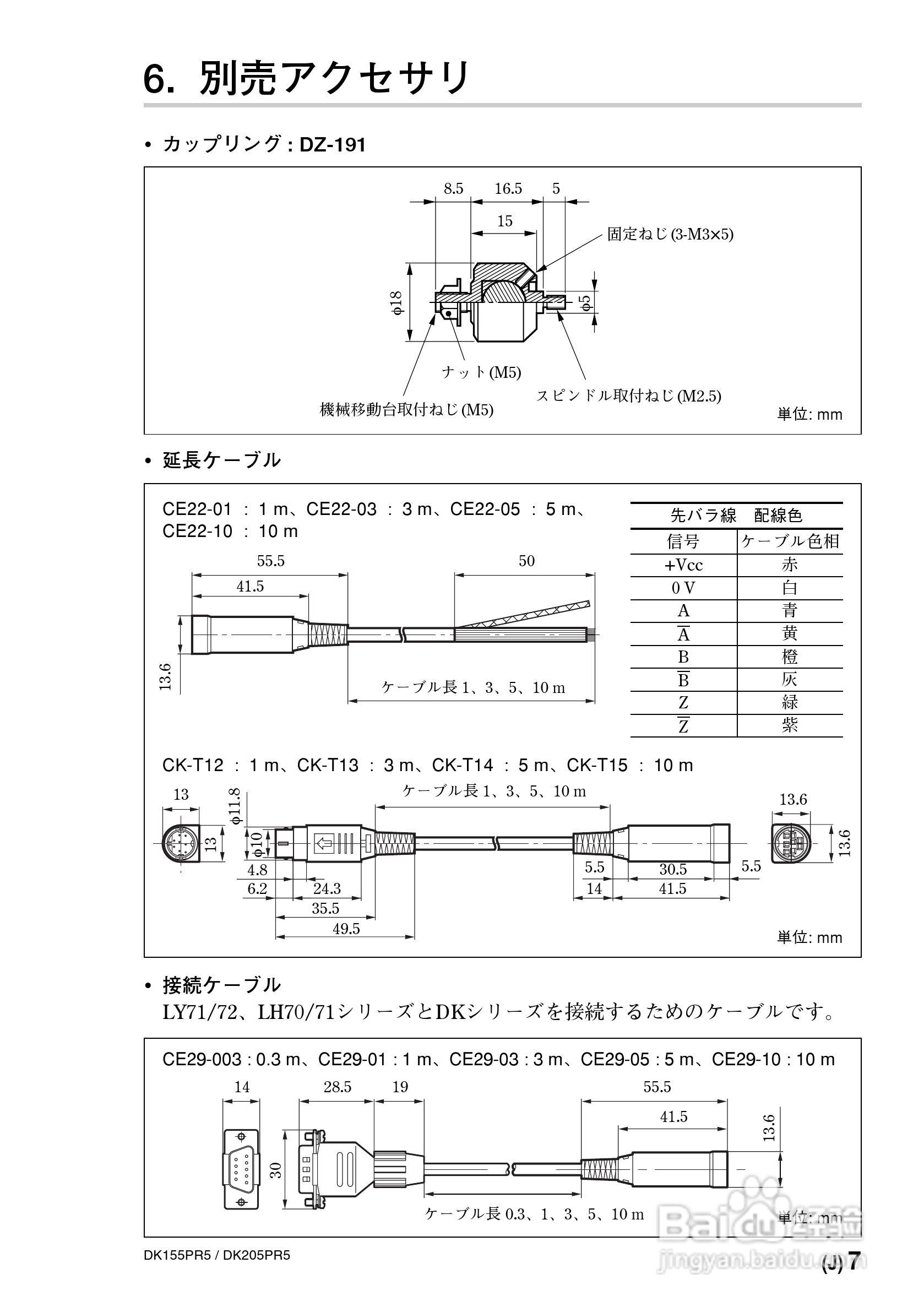 SONY DK155PR5PR5/DK205PR5数字测量器使用说明书:[2]