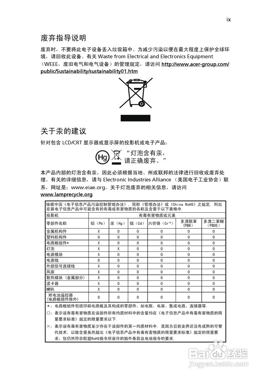 宏基H7530投影使用说明书:[1]