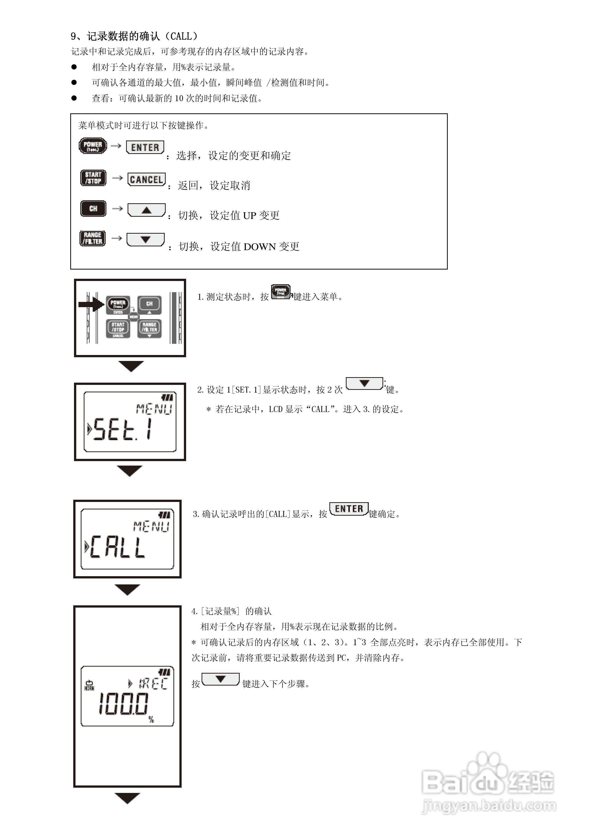 KYORITSU 负荷记录仪KEW5010/5020 使用说明书:[3]