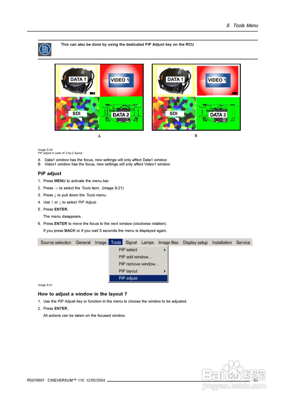 Barco巴可 Cine VERSUM 110投影机说明书:[10]