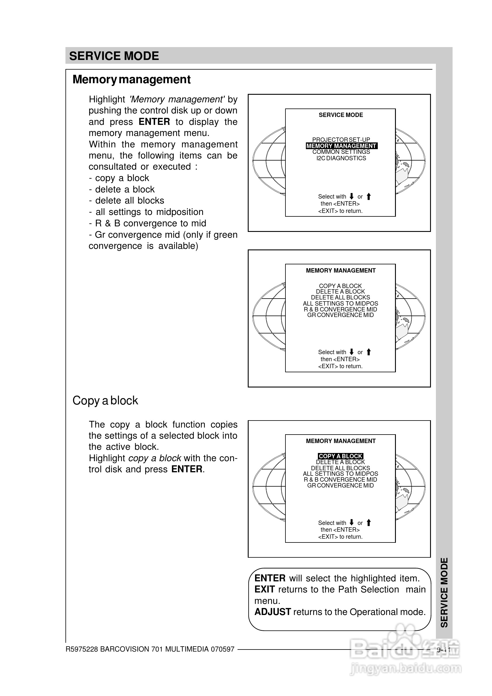 Barco巴可 VISION 701投影机说明书:[12]