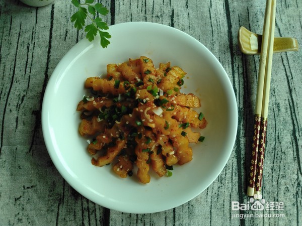 怎么炸香辣土豆