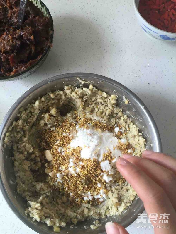 桂花绿豆糕的做法