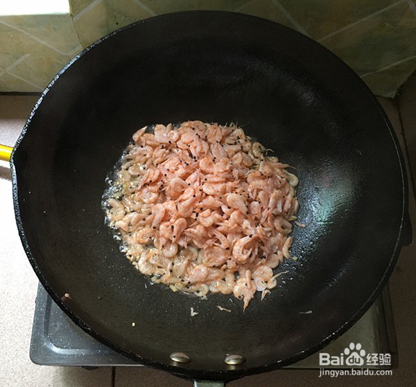 日本豆腐烩磷虾的做法