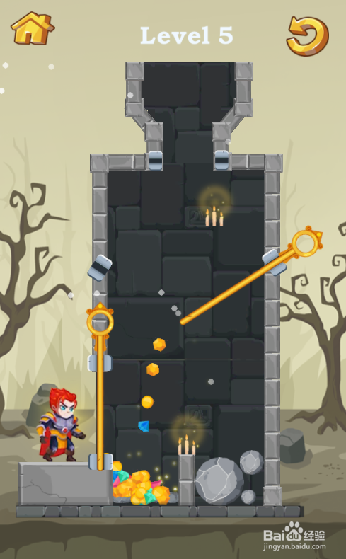 Pin Rescue Online的Level 5如何通过