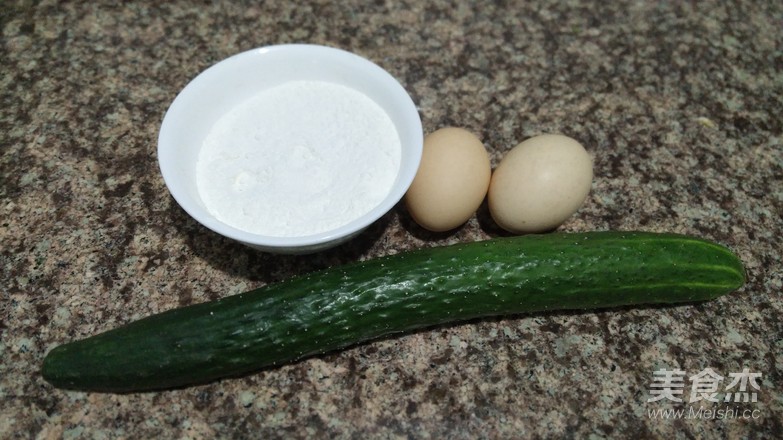 黄瓜鸡蛋饼的做法