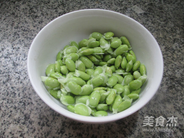 酸菜瘦肉丝炒毛豆