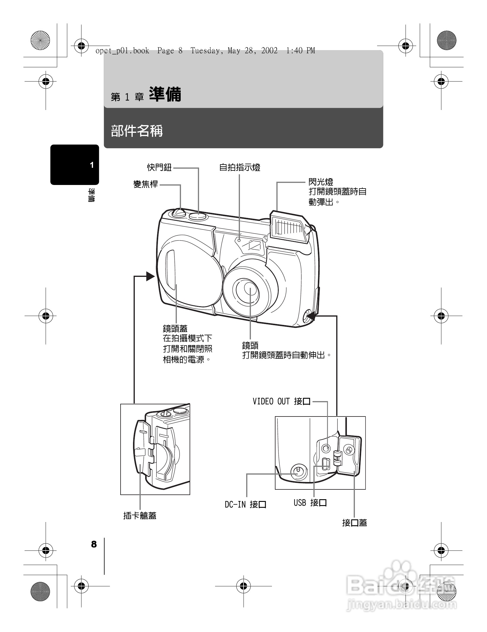 Olympus奥林巴斯D-550Z数码相机说明书:[1]