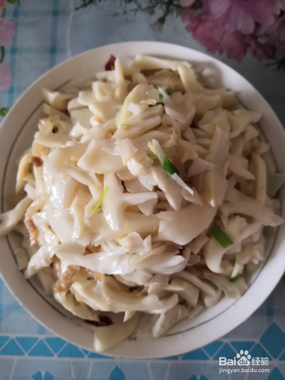 肉条炒笋子的做法
