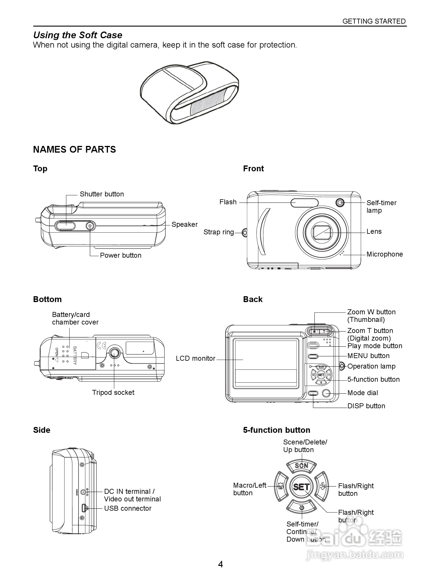 JENOPTIK JD 5.0 z3 EasyShot数码相机说明书:[1]