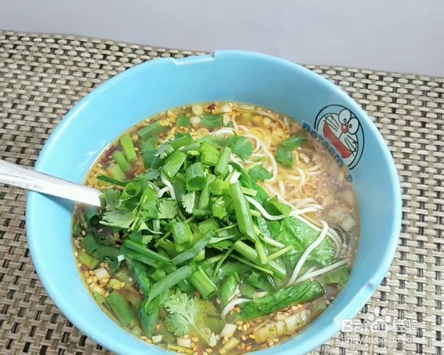 新手易做的家常面条