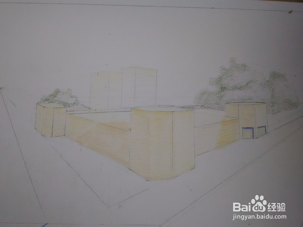 如何使用水溶性彩铅绘画