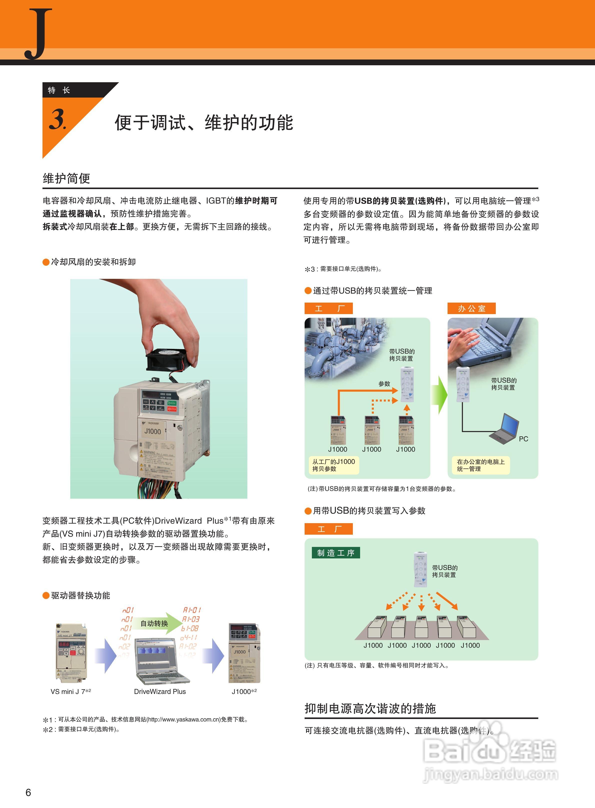 YASKAWA J1000 安川小型简易型变频器说明书:[1]