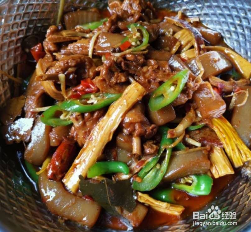 魔芋烧鸭好吃的做法