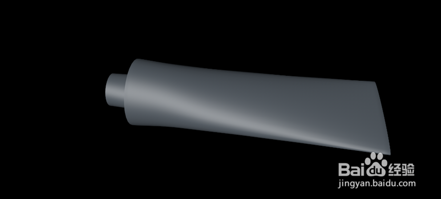 C4D怎样使用放样快速做出简易牙膏模型