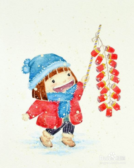 过节怎么带小孩放烟花