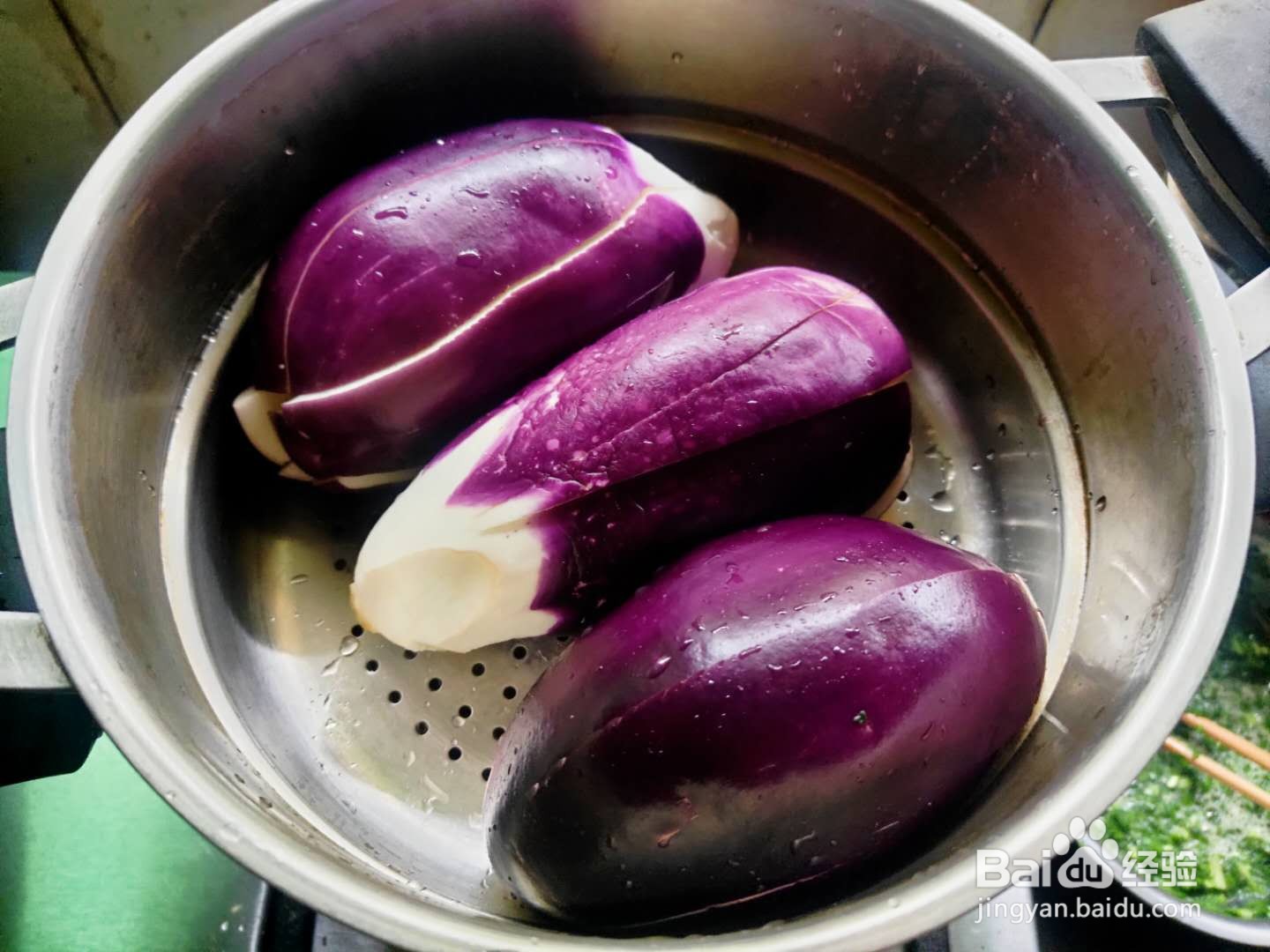 清蒸茄子---养生菜系列