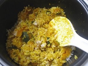 食补佳品日式南瓜糙米饭的做法