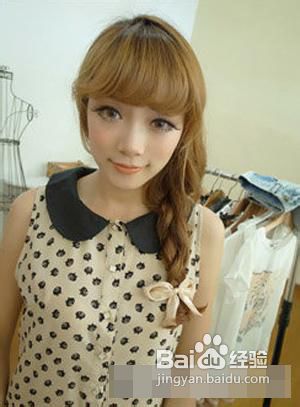 简单DIY优雅编发发型教程