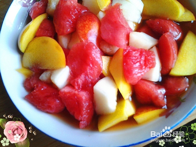 怎么做甜蜜营养的水果大拼盘