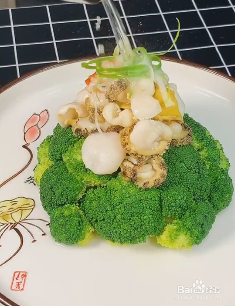 葱油鲍鱼的做法