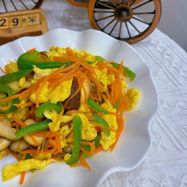 绝绝子青椒炒鸡蛋