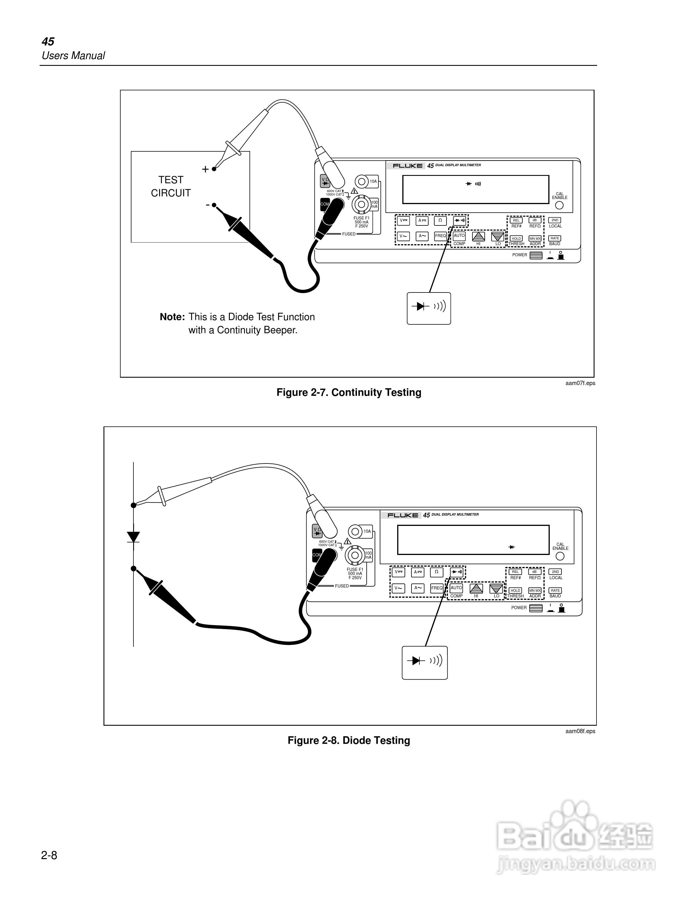 福禄克Fluke45万用表说明书:[3]