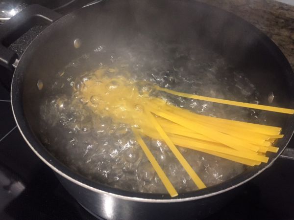 鲜虾浓香意面Fettuccine