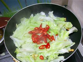 家常菜肴印度风味手撕包菜