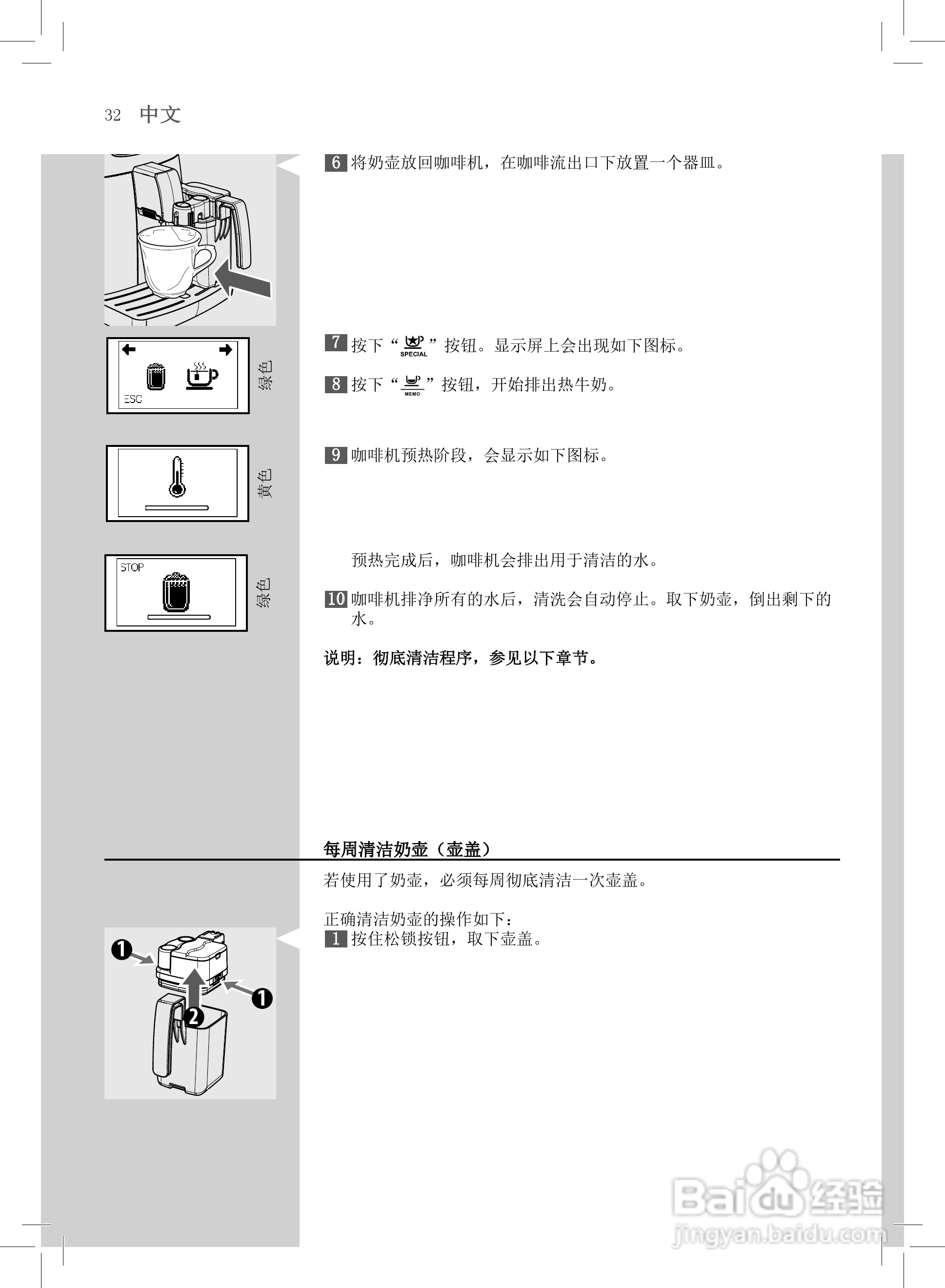 飞利浦 HD8753咖啡机使用说明书:[4]
