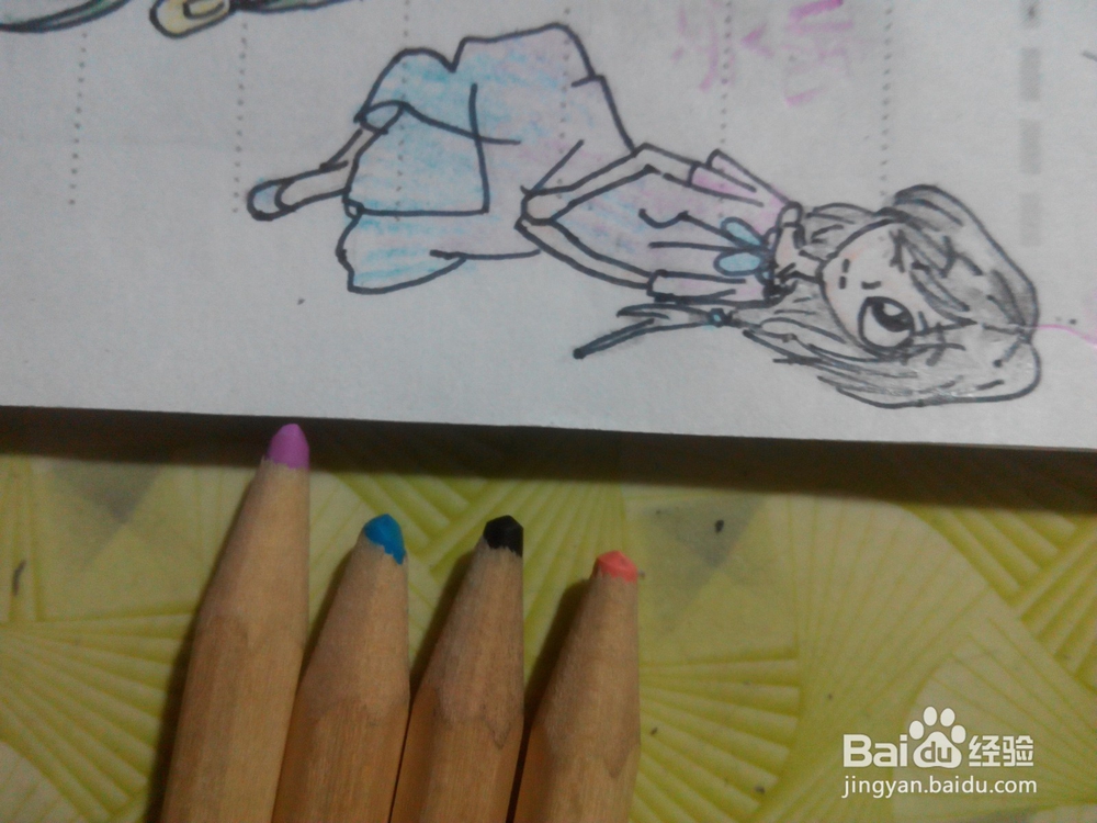 简笔画动漫人物二十一