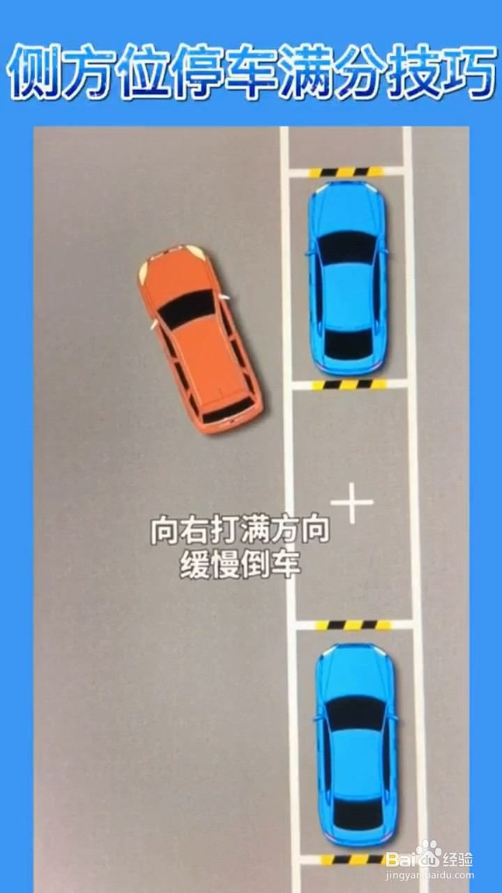 如何正确侧方位停车