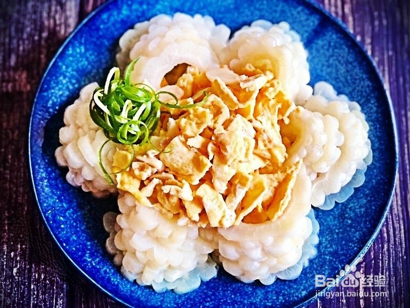 怎样做出家常菜系列之白玉苦瓜炒蛋