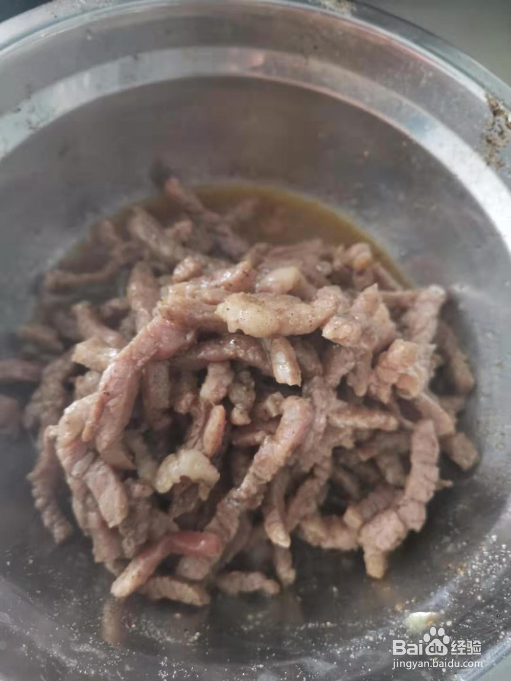 一道香嫩可口的小炒牛肉