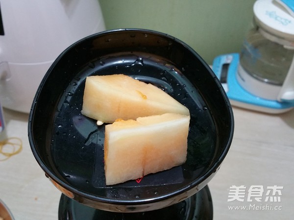 哈密瓜原汁的做法