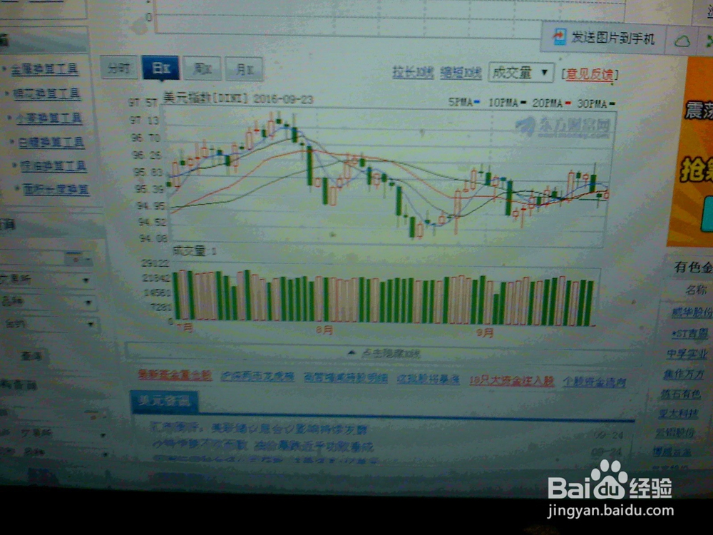 老年人怎样在外汇交易市场看美元即时走势