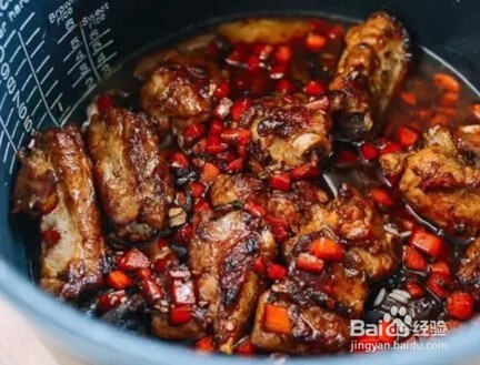 排骨焖米饭家常做法