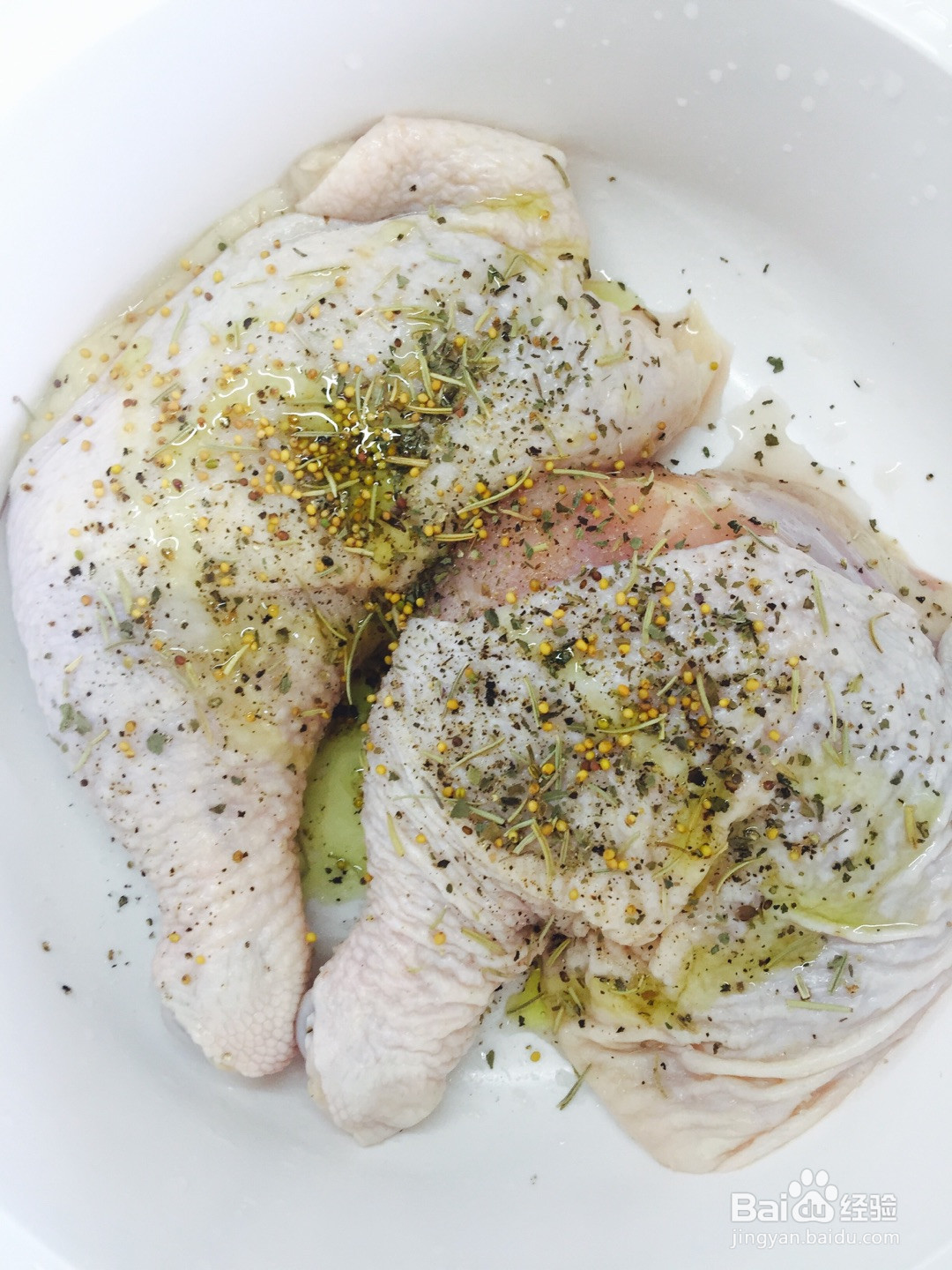 柠檬迷迭香烤鸡腿的做法