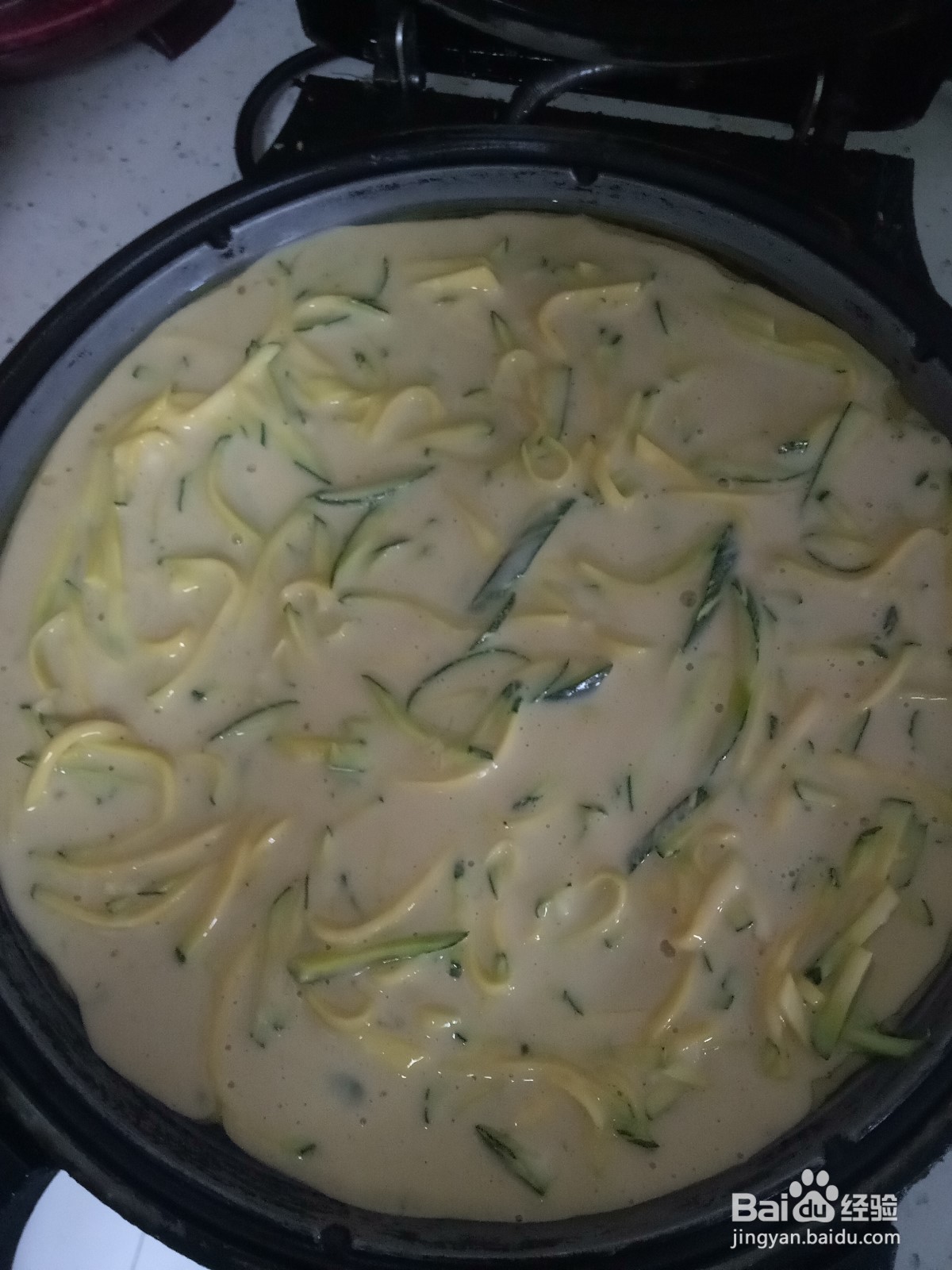 电饼铛嫩南瓜煎饼