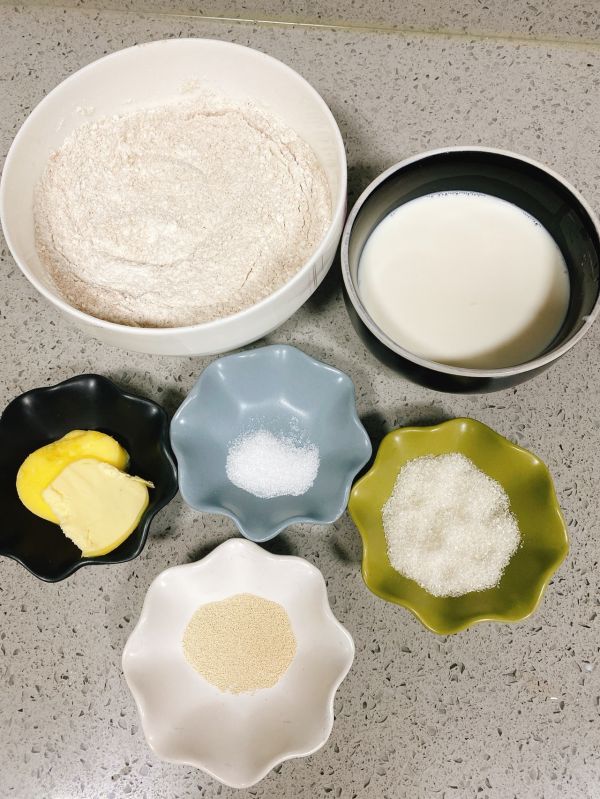 大理石纹紫薯吐司