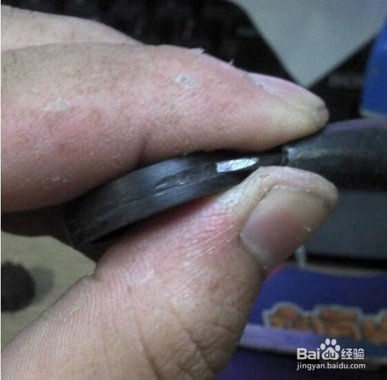 自制饭卡戒指。