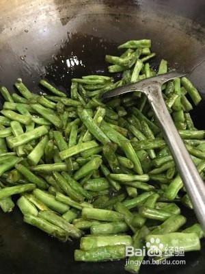 食补养生干煸四季豆的做法