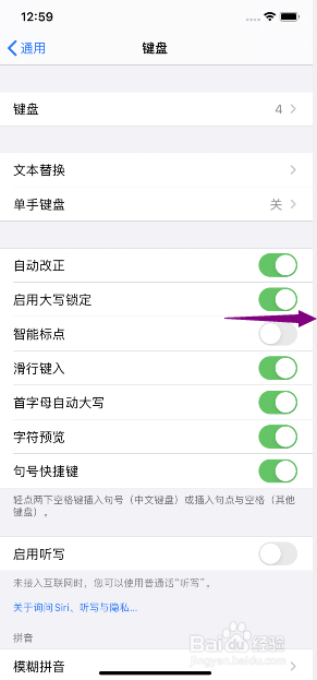 苹果11怎么开启键盘智能标点