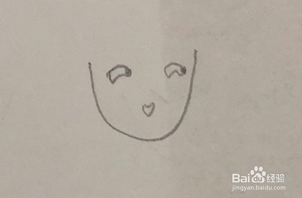 简笔画~如何画出男生偷笑的样子呢？