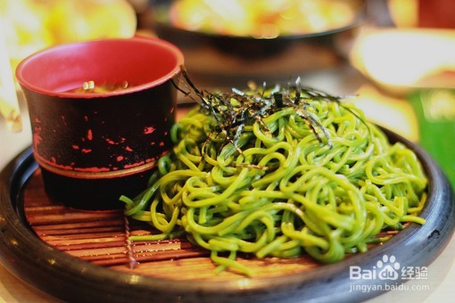 绿茶荞麦面和赘肉说拜拜